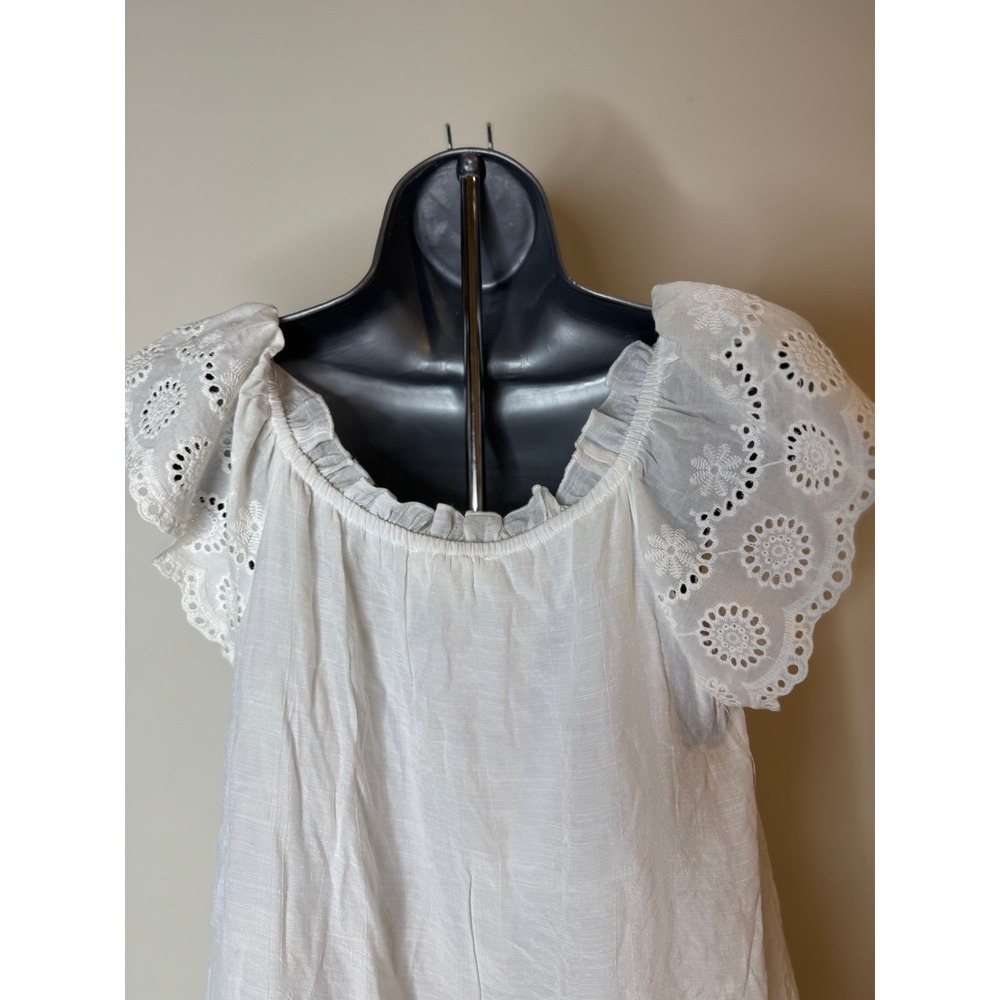 INDIGO ROSE WHITE DRESS - Picture 7 of 7